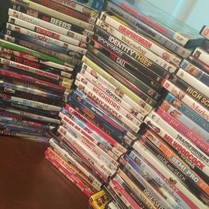 Lot of over 100 DVDs!!!